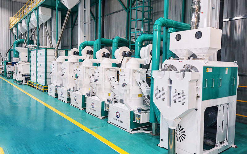 complete set of rice milling equipment