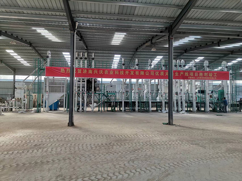 complete set of rice milling equipment