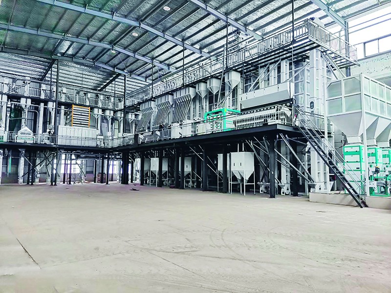 Complete Set of Rice Milling Equipment with Output of 30-300 T/D