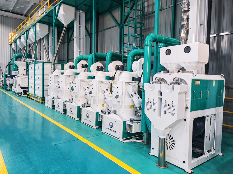 Complete Set of Rice Milling Equipment with Output of 30-300 T/D