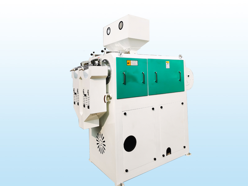 JLSM Series Double Rollers Low Temperature Fine Rice Mill with Blowing Wind